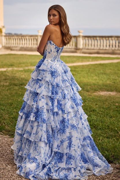 Celestial Bloom Ball Gown