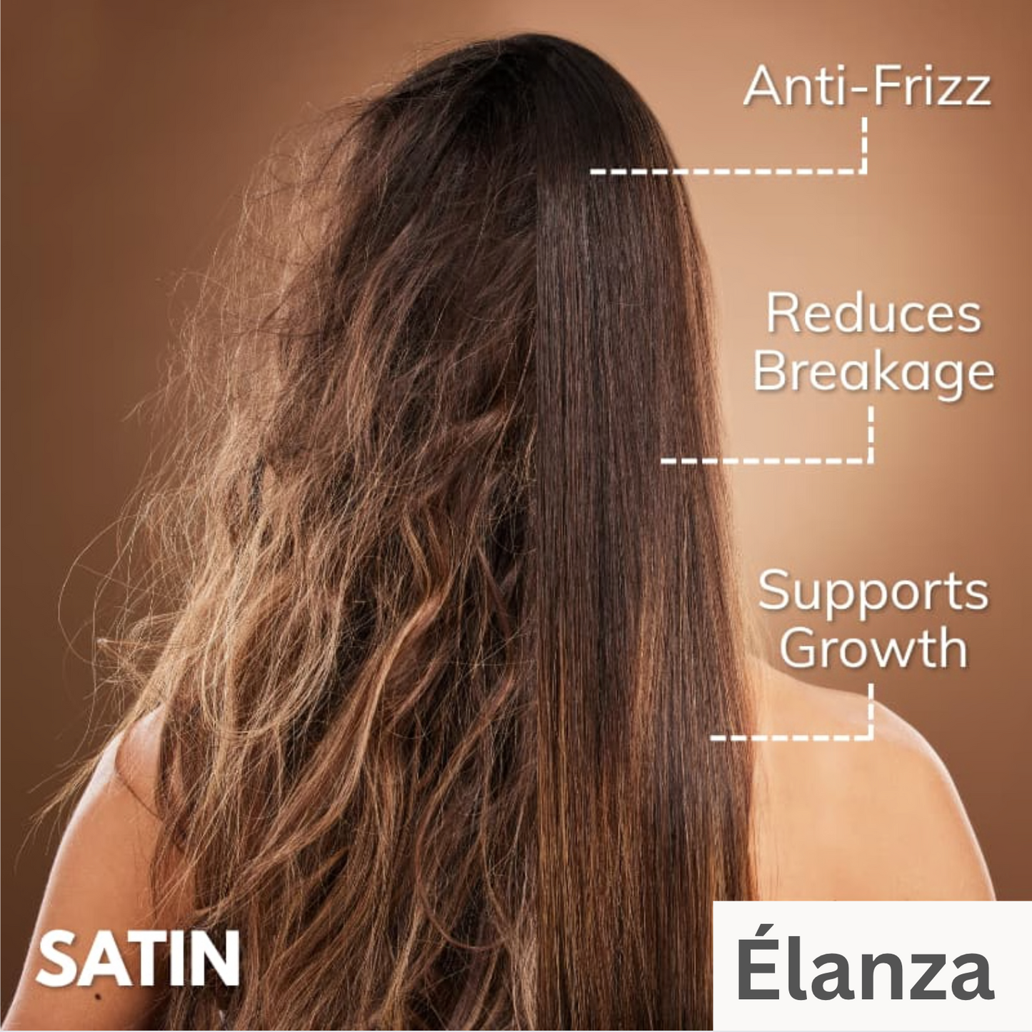 Say Goodbye to Hair Drama: Élanza Silk Sleep Bonnet