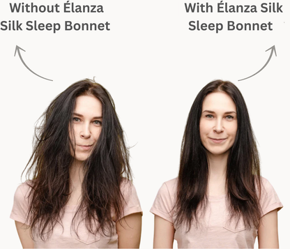 Say Goodbye to Hair Drama: Élanza Silk Sleep Bonnet